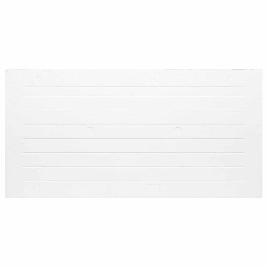 vidaXL Panele ścienne 10 pcs brązowy 100 x 50 cm Pianka EPS
