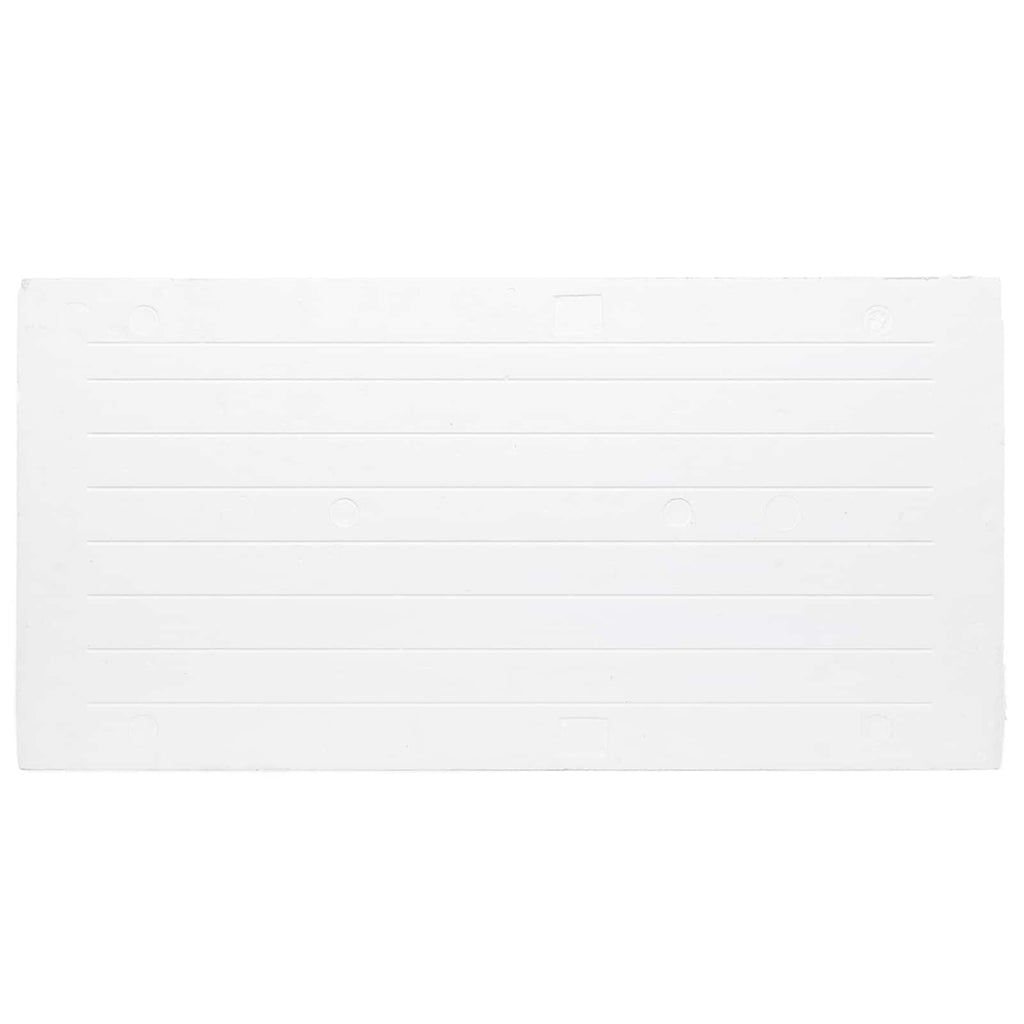 vidaXL Panele ścienne 10 pcs czerwony 100 x 50 cm Pianka EPS