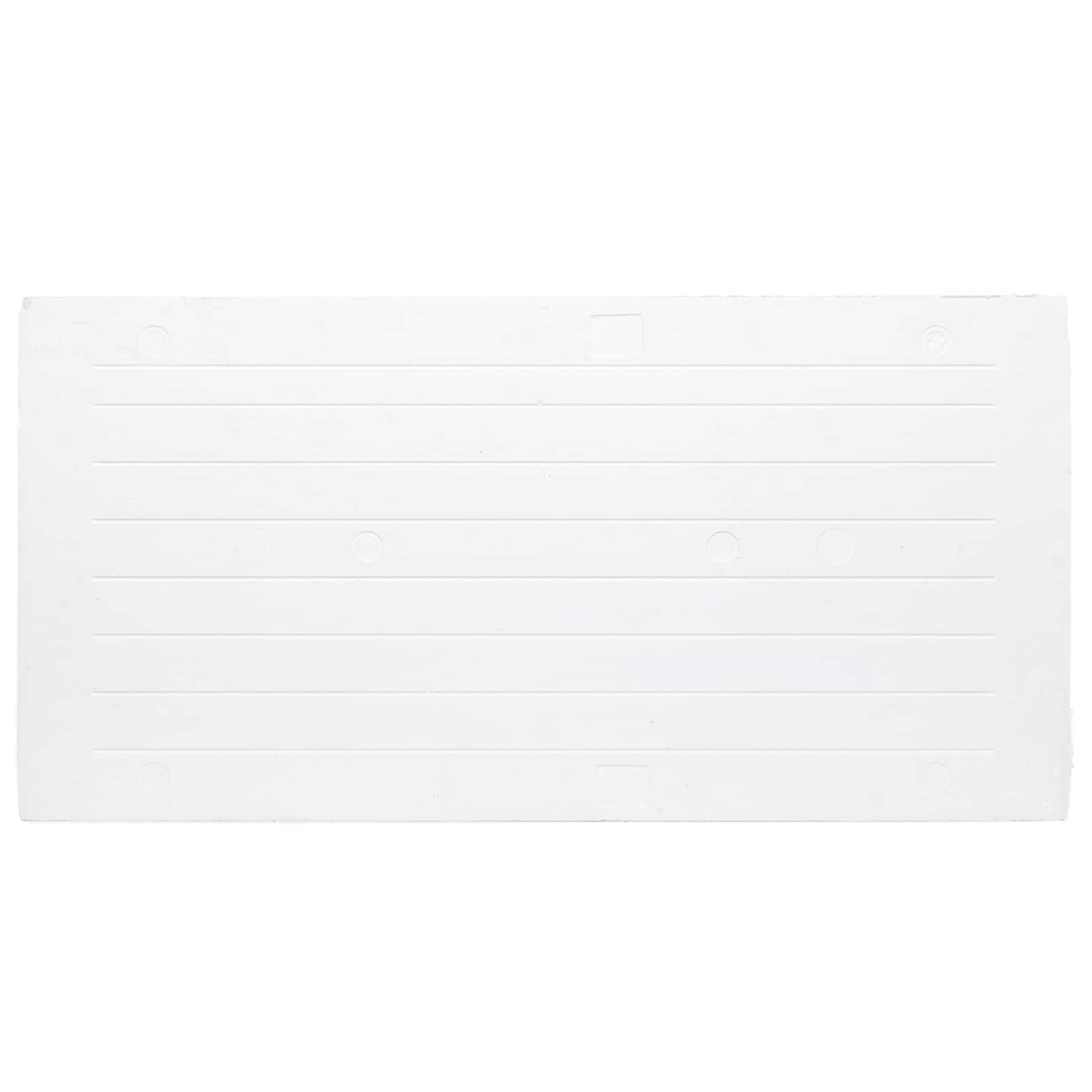 vidaXL Panele ścienne 10 pcs czerwony 100 x 50 cm Pianka EPS