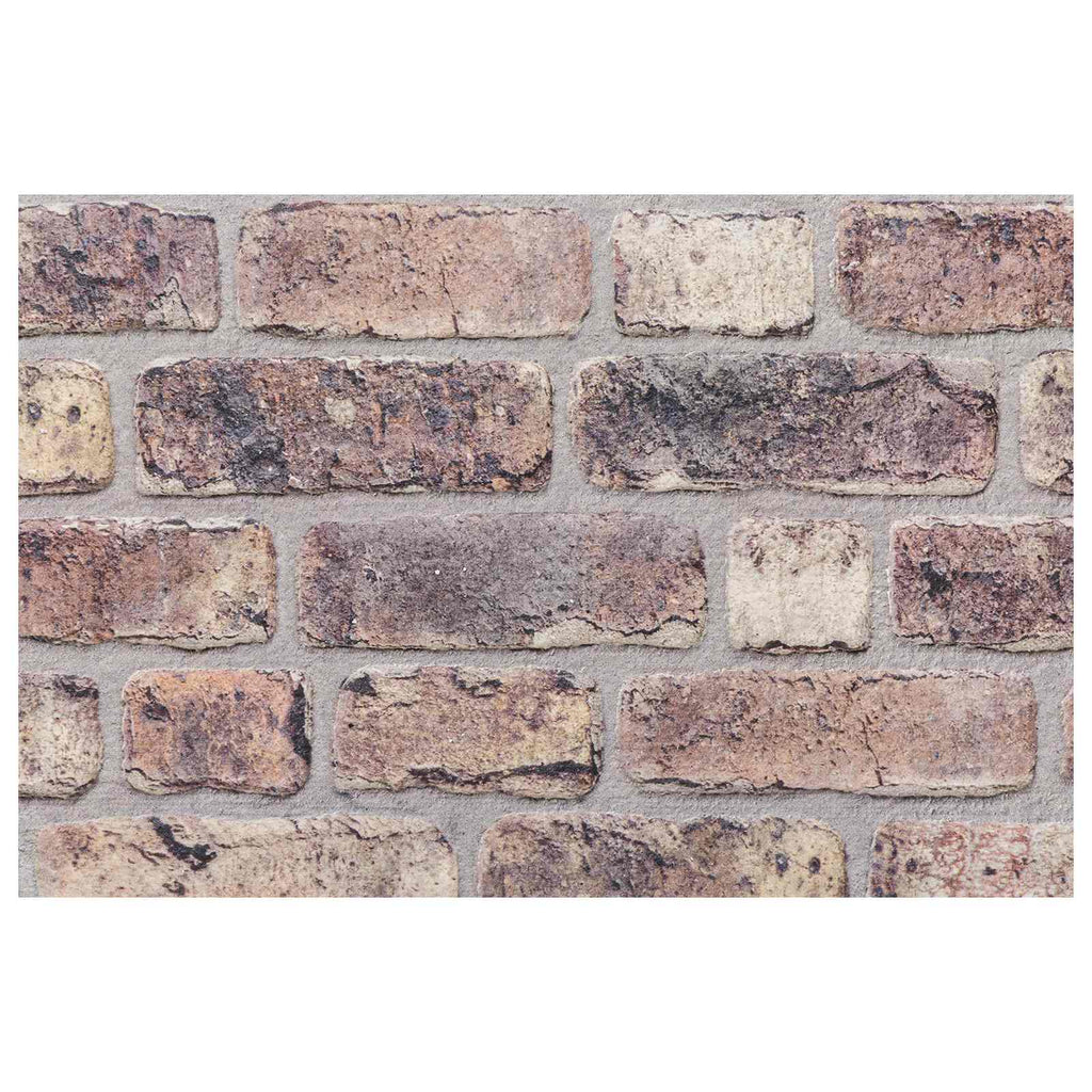 vidaXL Panele ścienne 10 pcs Ciemny brąz 100 x 50 cm Pianka EPS