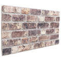 vidaXL Panele ścienne 10 pcs Ciemny brąz 100 x 50 cm Pianka EPS