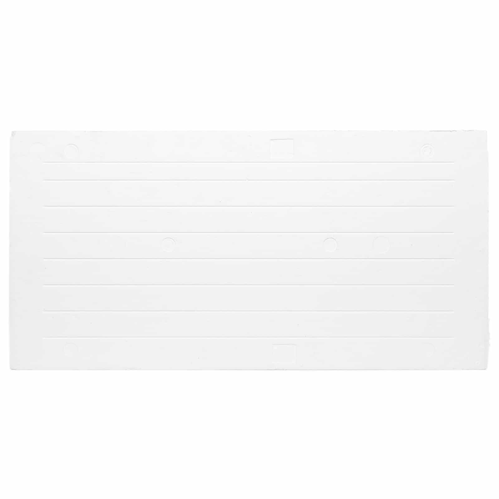vidaXL Panele ścienne 10 pcs Ciemny brąz 100 x 50 cm Pianka EPS