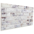 vidaXL Panele ścienne 10 pcs Jasnoszary i czarny 100 x 50 cm