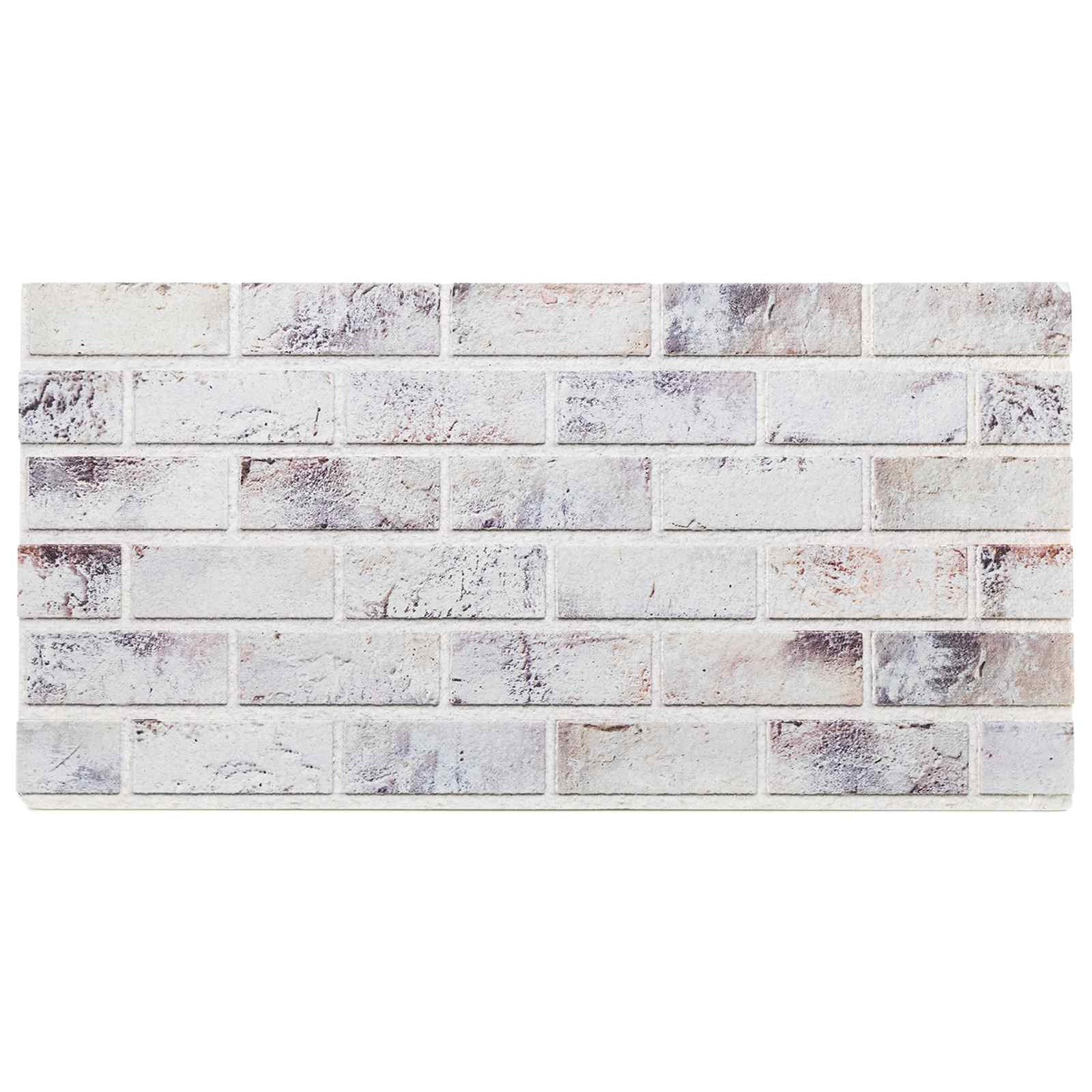 vidaXL Panele ścienne 10 pcs Jasnoszary i czarny 100 x 50 cm