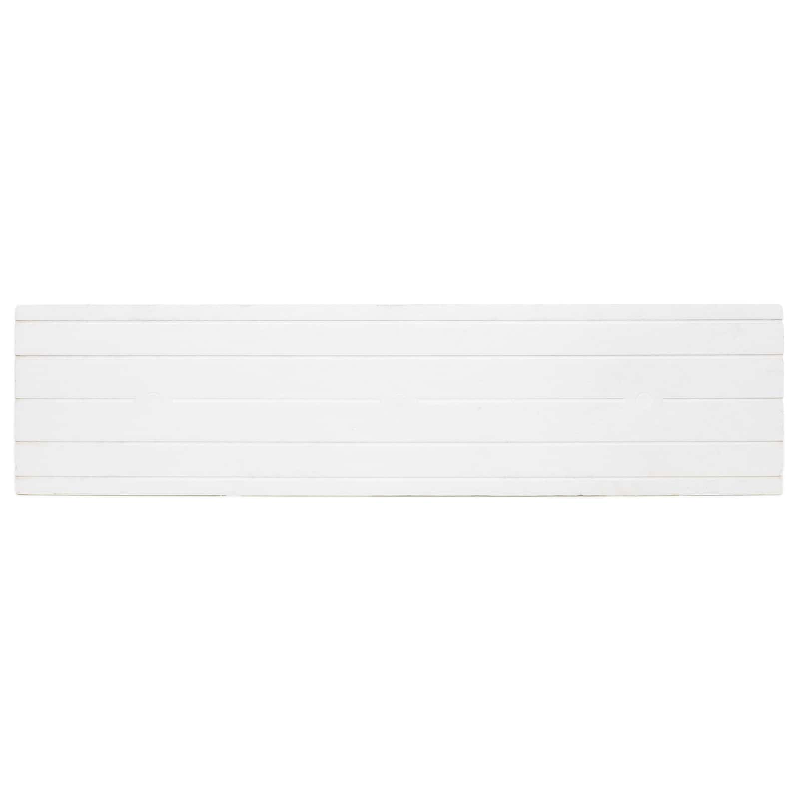 vidaXL Panele ścienne 10 pcs Jasnoszary 100 x 25 cm Pianka EPS