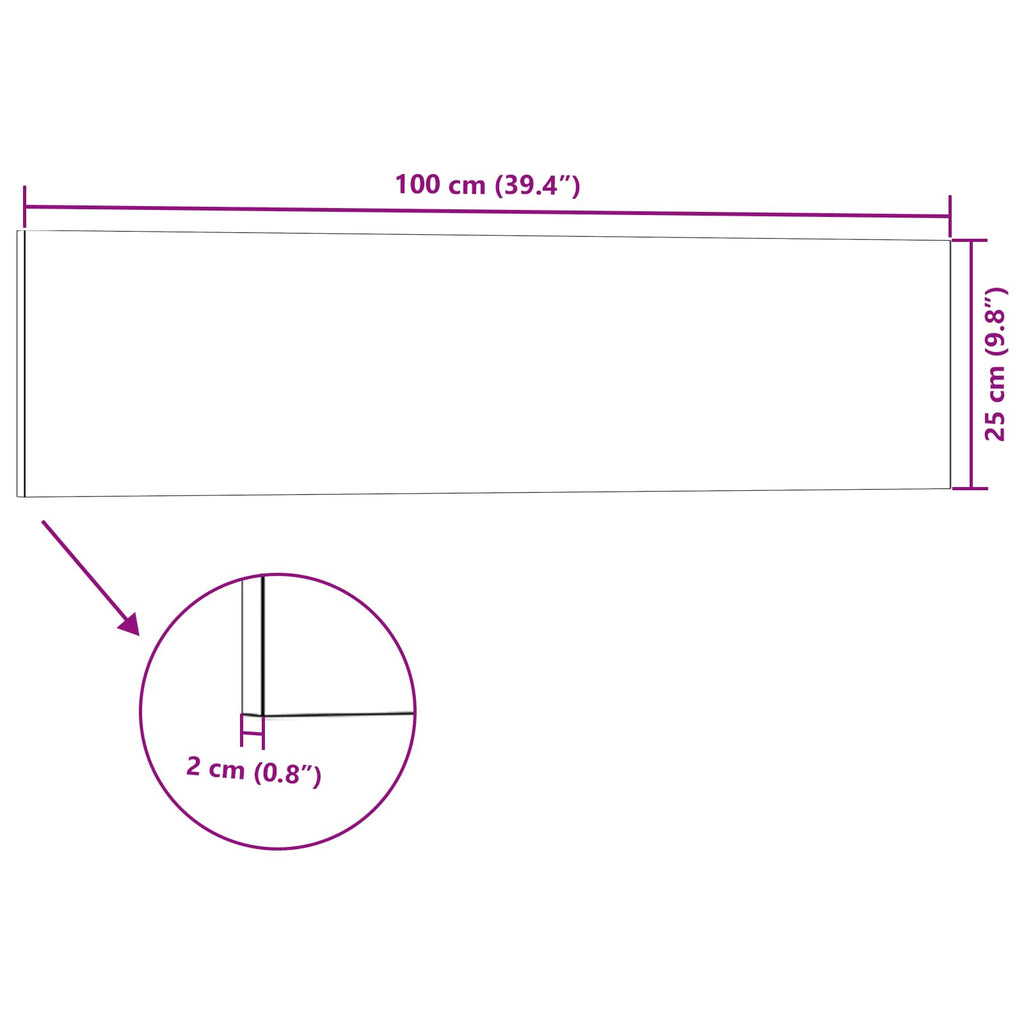 vidaXL Panele ścienne 10 pcs Biały i czerwony 100 x 25 cm Pianka EPS
