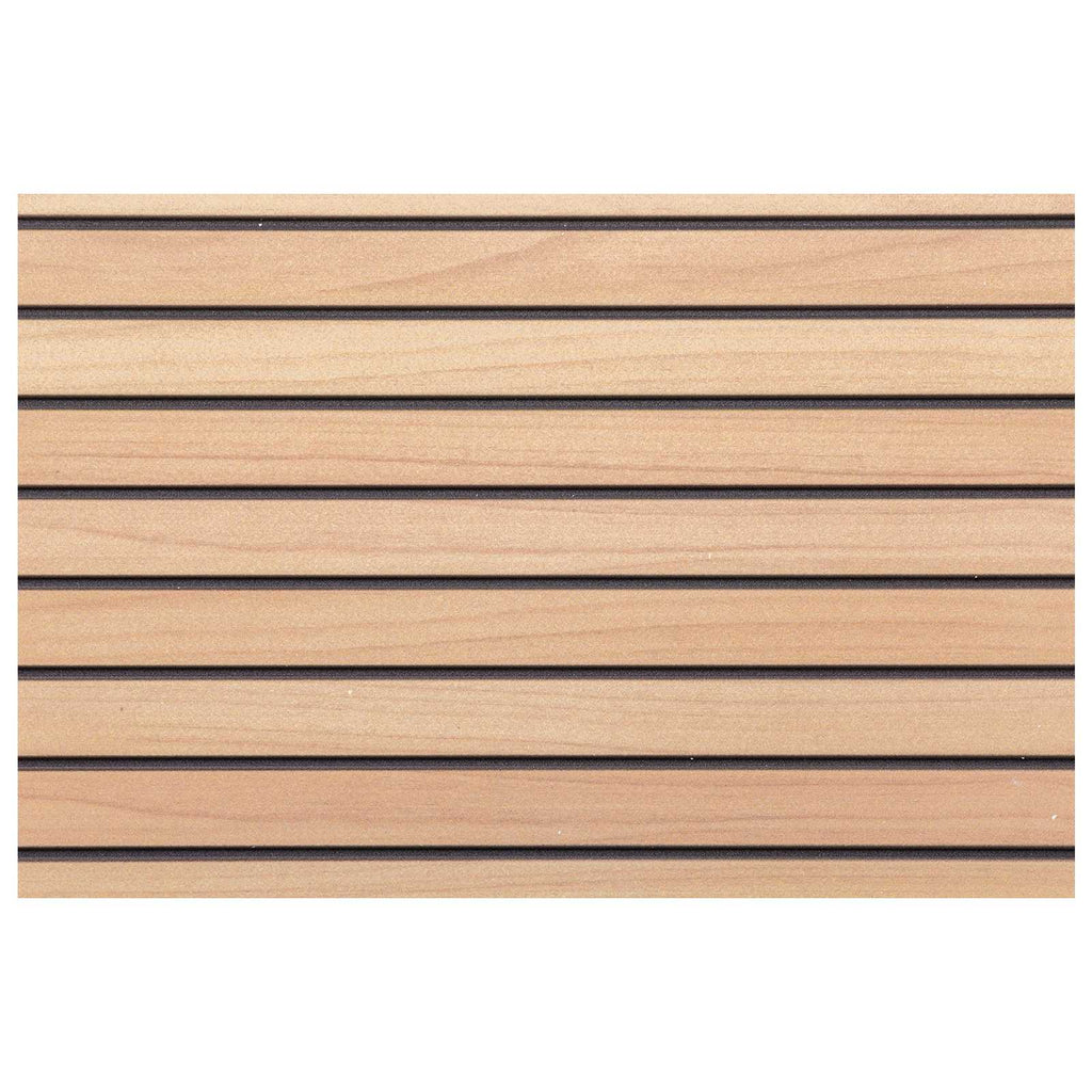 vidaXL Panele ścienne 5 pcs Brązowy 100 x 50 cm Pianka EPS