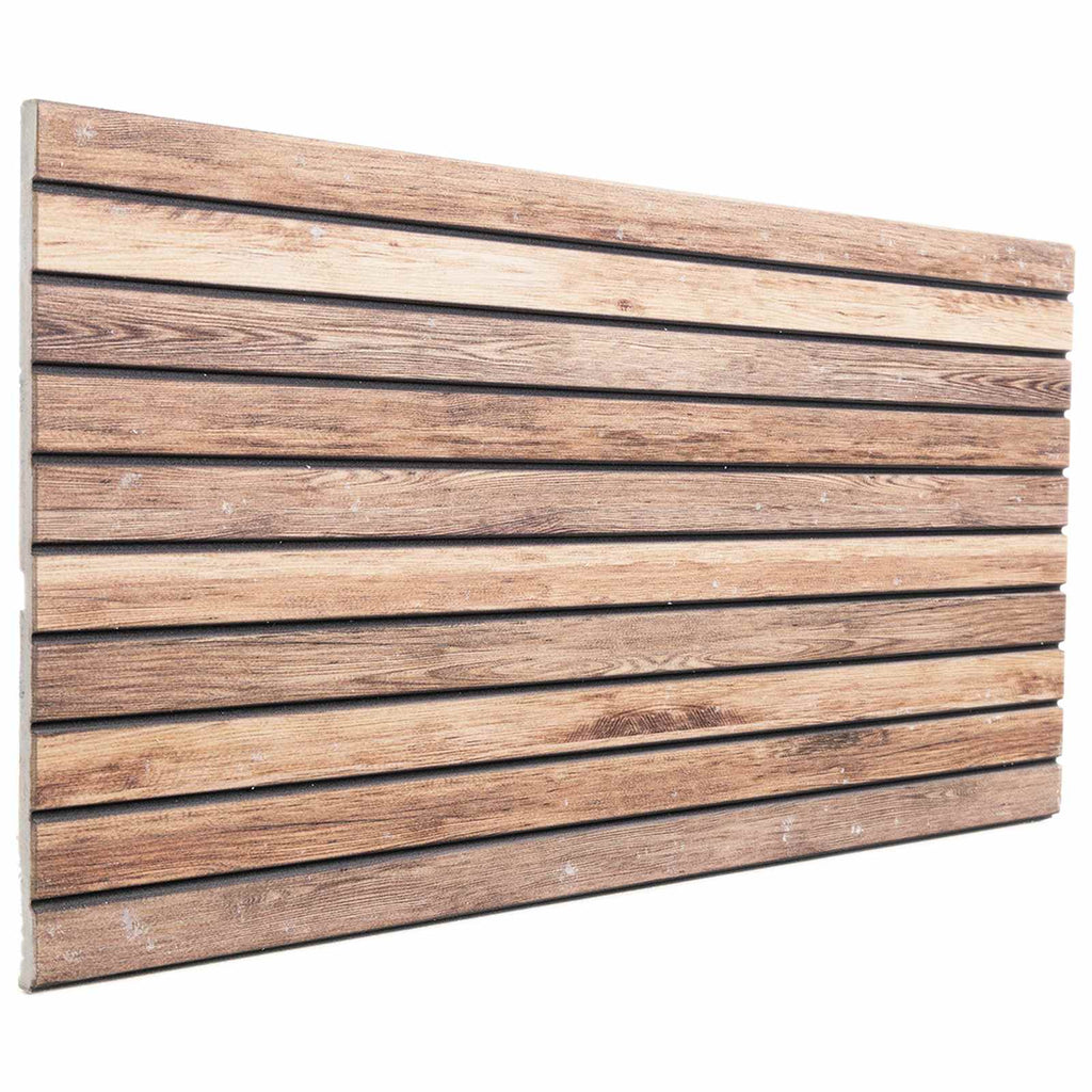 vidaXL Panele ścienne 5 pcs Jasny Brąz 100 x 50 cm Pianka EPS