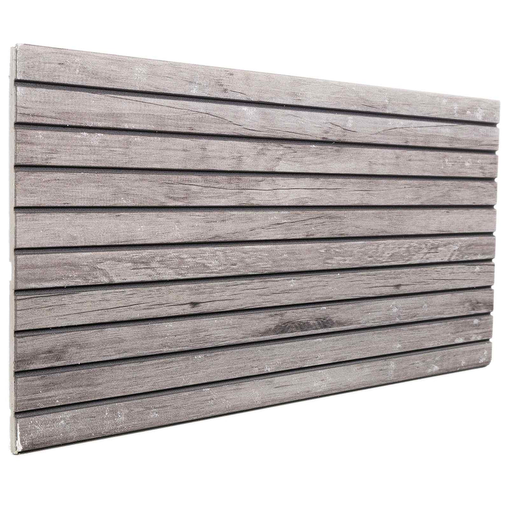 vidaXL Panele ścienne 5 pcs Szary 100 x 50 cm Pianka EPS