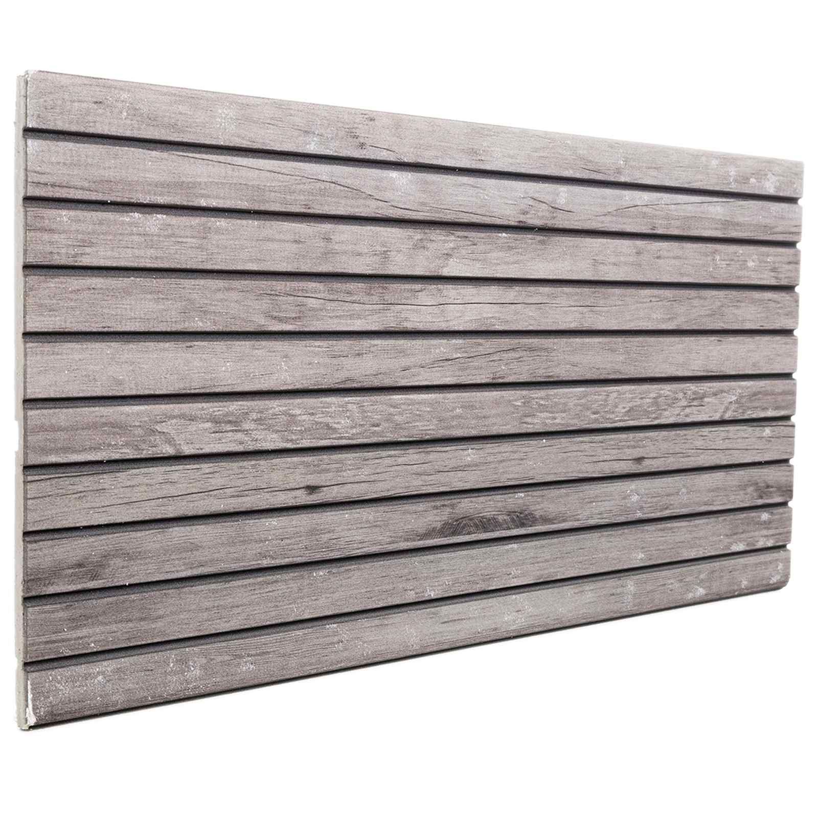 vidaXL Panele ścienne 5 pcs Szary 100 x 50 cm Pianka EPS