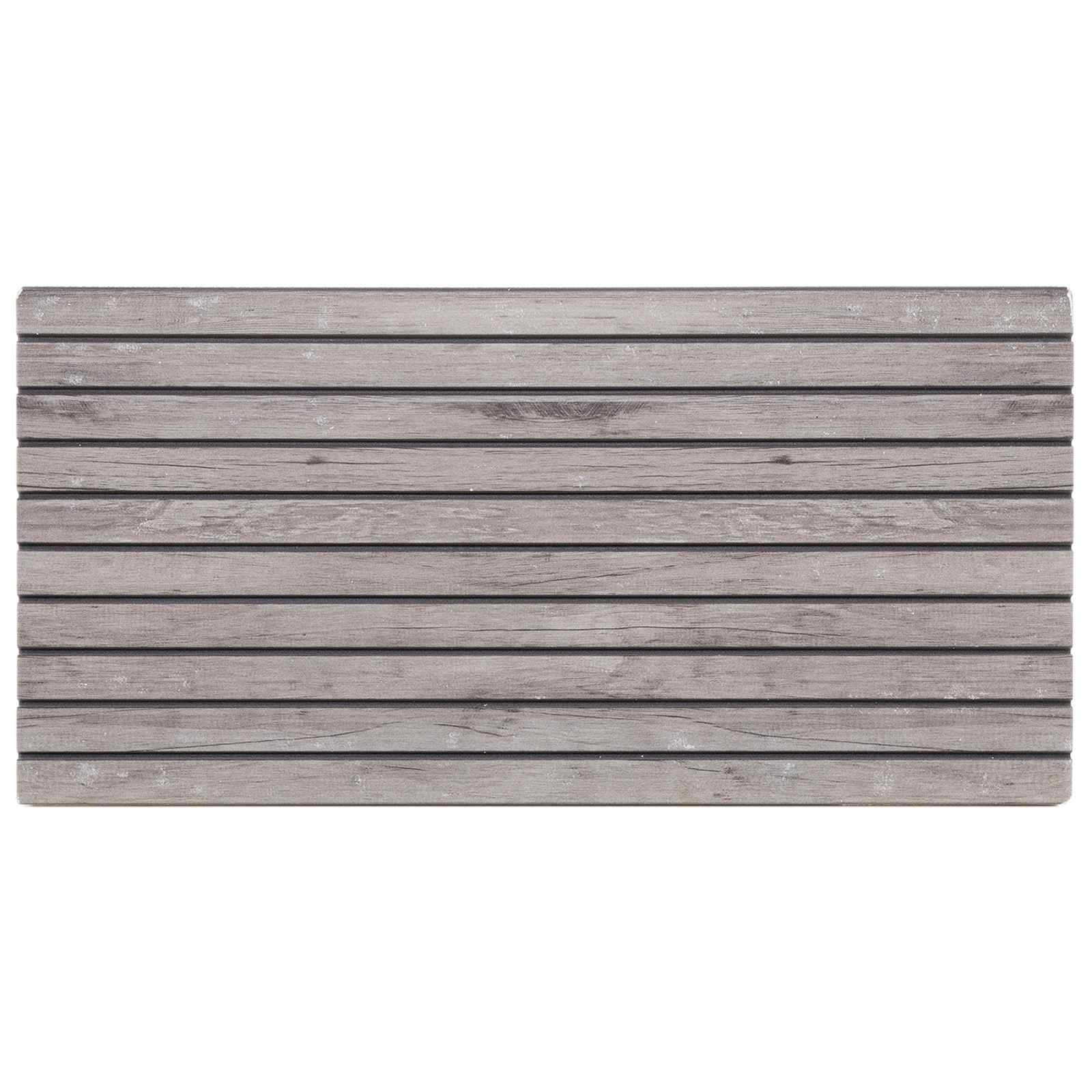 vidaXL Panele ścienne 5 pcs Szary 100 x 50 cm Pianka EPS