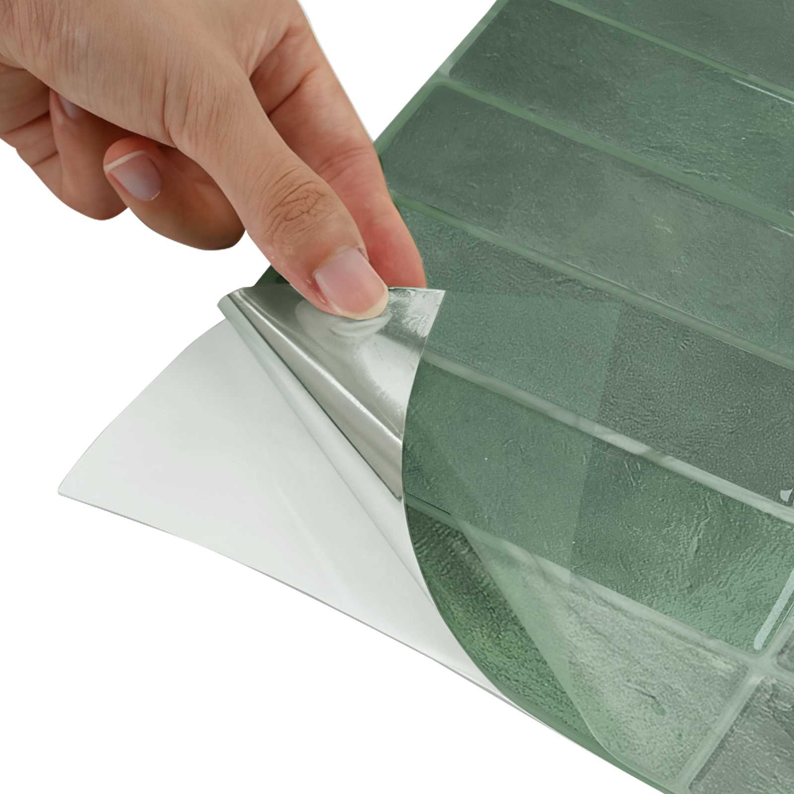 vidaXL Płytki prostokątne 10 pcs Ciemnozielony 29 x 23 x 0,08 cm