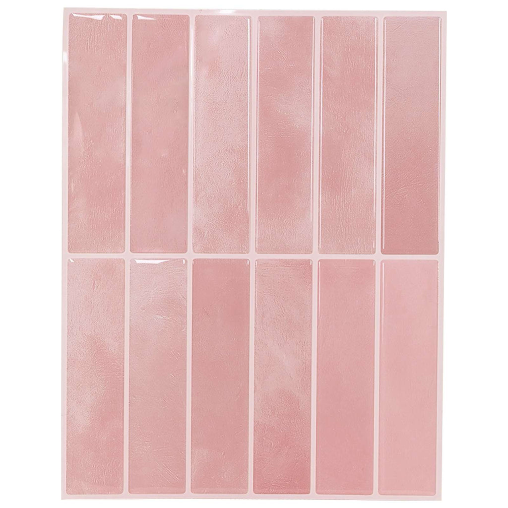 vidaXL Płytki prostokątne 20 pcs różowy 29 x 23 x 0,08 cm