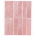 vidaXL Płytki prostokątne 20 pcs różowy 29 x 23 x 0,08 cm