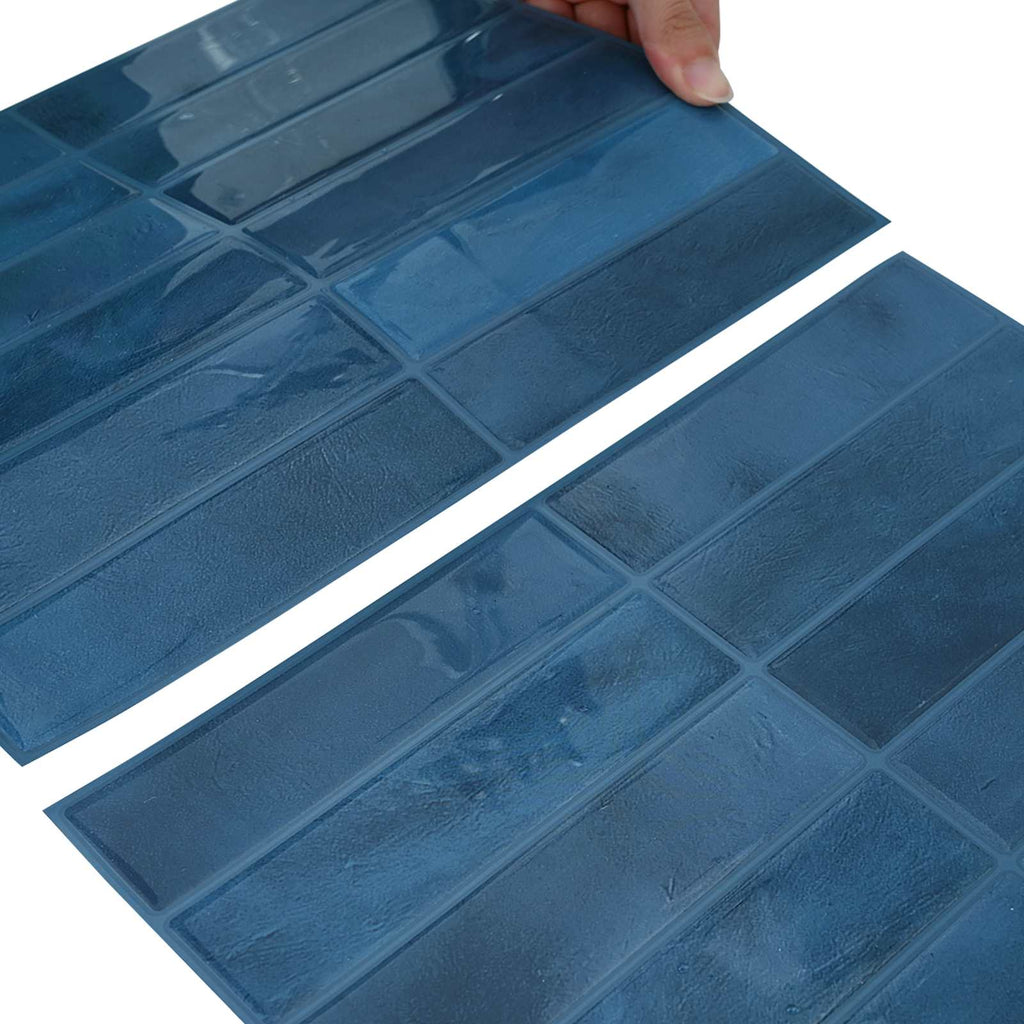 vidaXL Płytki prostokątne 50 pcs niebieski 29 x 23 x 0,08 cm
