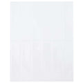 vidaXL Płytki prostokątne 20 pcs Biały 29 x 23 x 0,08 cm