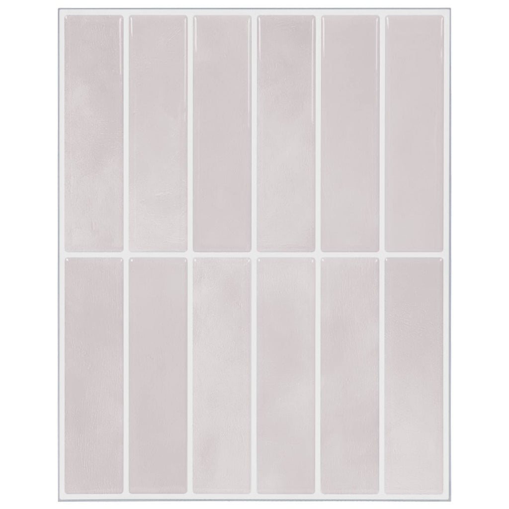 vidaXL Płytki prostokątne 10 pcs Beżowy 29 x 23 x 0,08 cm