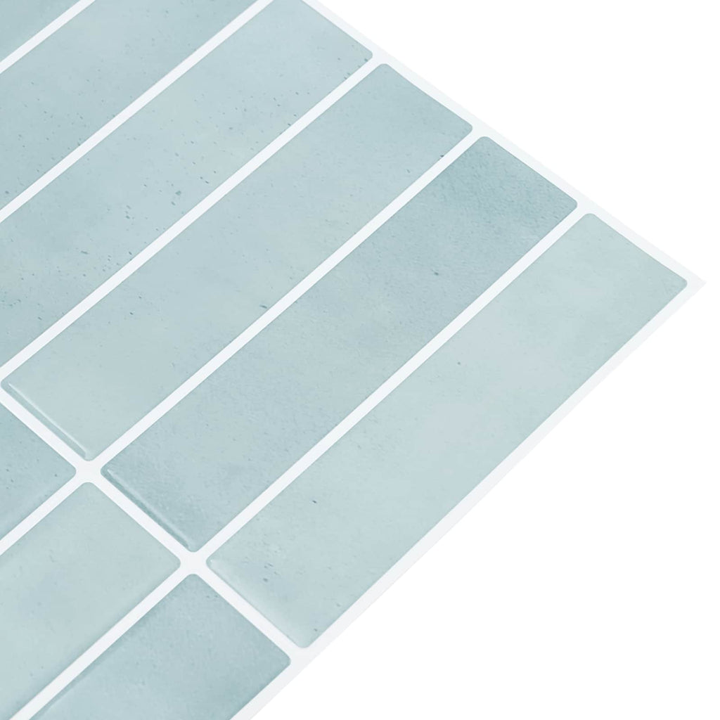 vidaXL Płytki prostokątne 50 pcs Szary zielony 29 x 23 x 0,08 cm