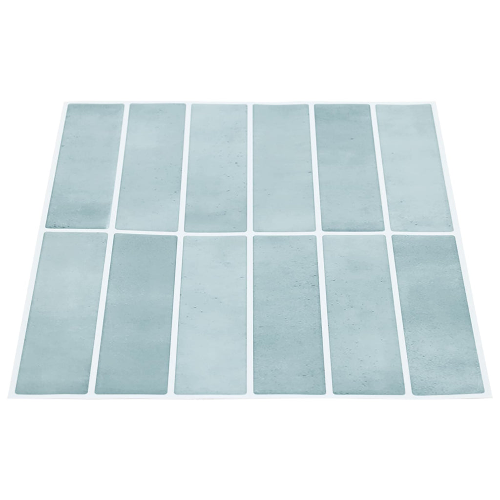 vidaXL Płytki prostokątne 50 pcs Szary zielony 29 x 23 x 0,08 cm