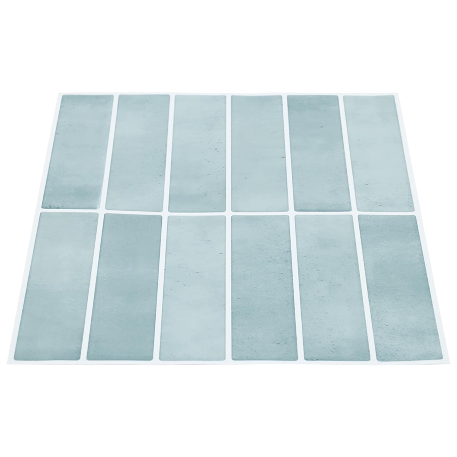 vidaXL Płytki prostokątne 50 pcs Szary zielony 29 x 23 x 0,08 cm
