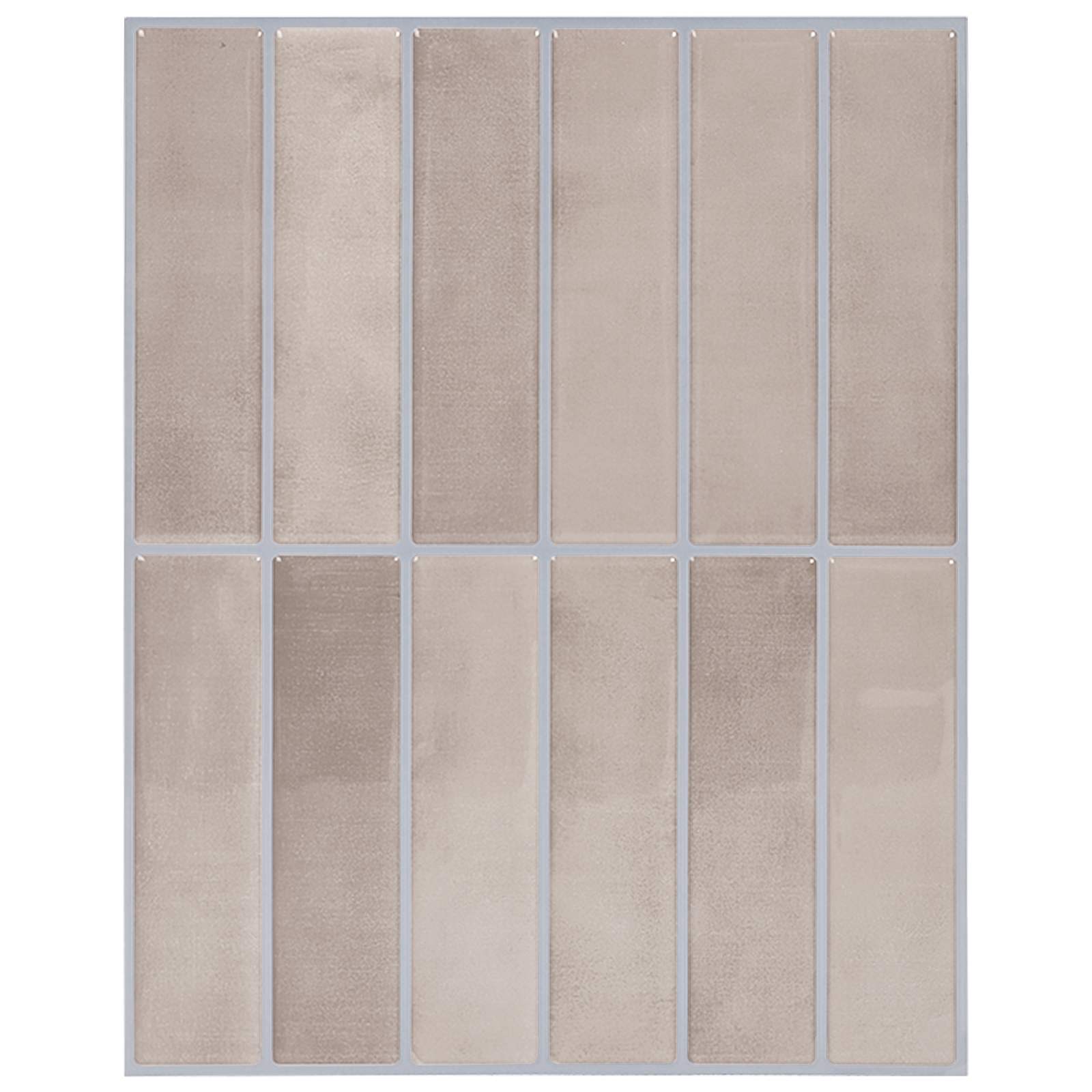 vidaXL Płytki prostokątne 50 pcs Beżowa kawa 29 x 23 x 0,08 cm