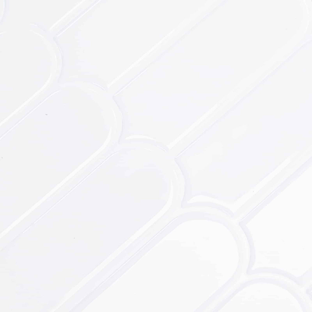vidaXL Płytka z Piór 20 pcs Biały 30 x 30 cm Poliuretan i PET