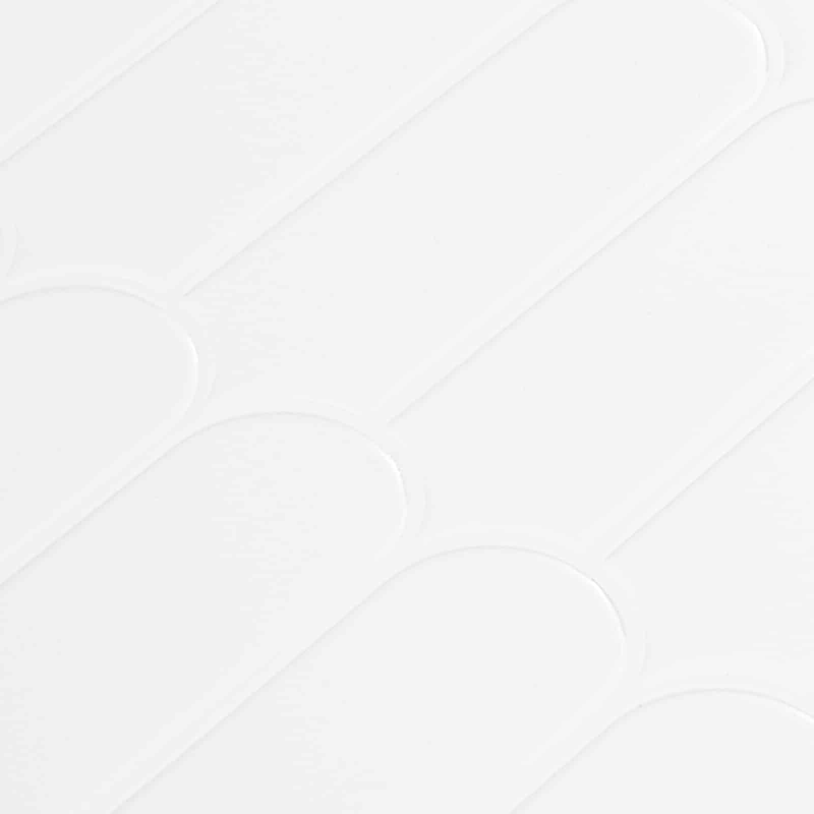 vidaXL Płytka z Piór 50 pcs Biały 30 x 30 cm Poliuretan i PET