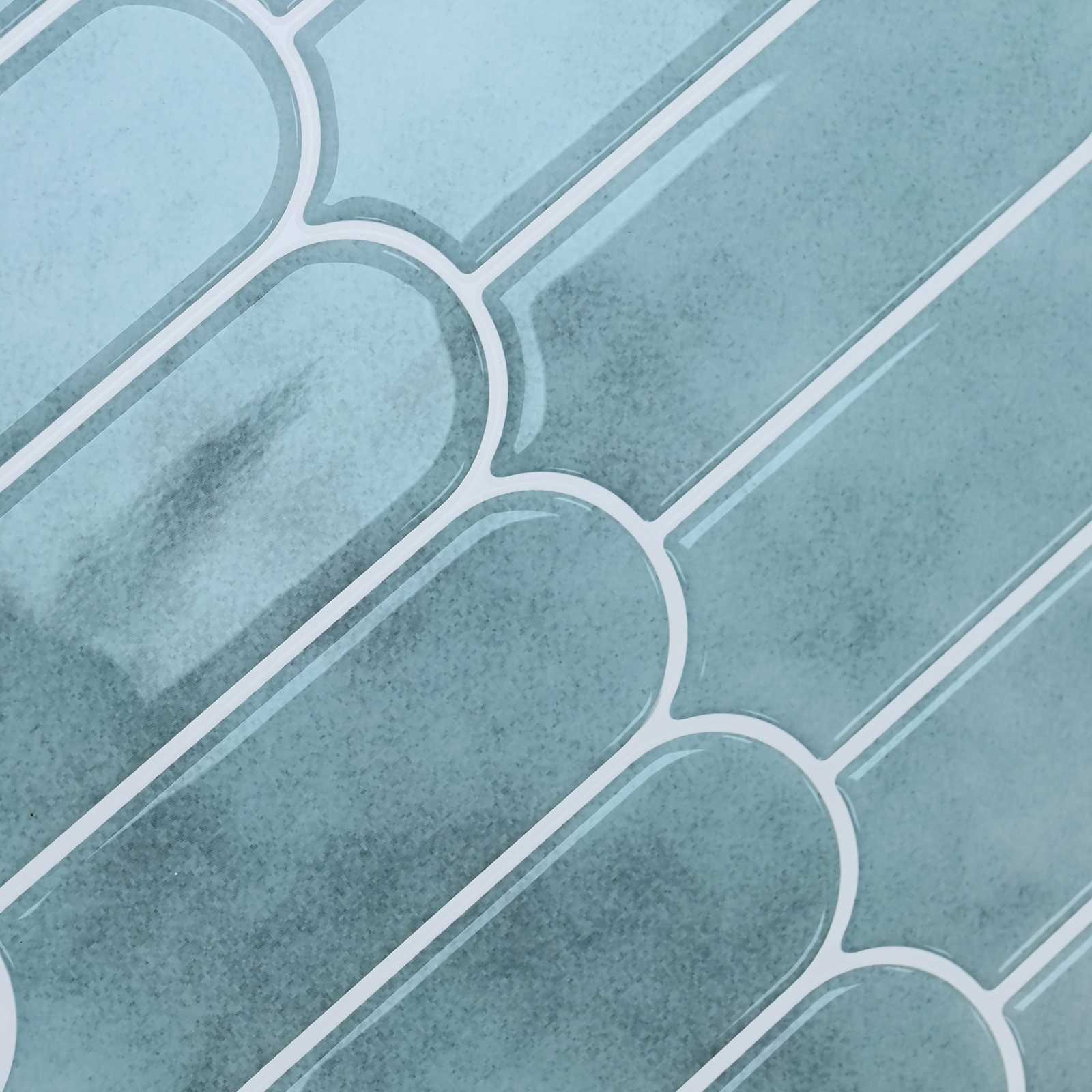 vidaXL Płytka z Piór 20 pcs zielony 30 x 30 cm Poliuretan i PET