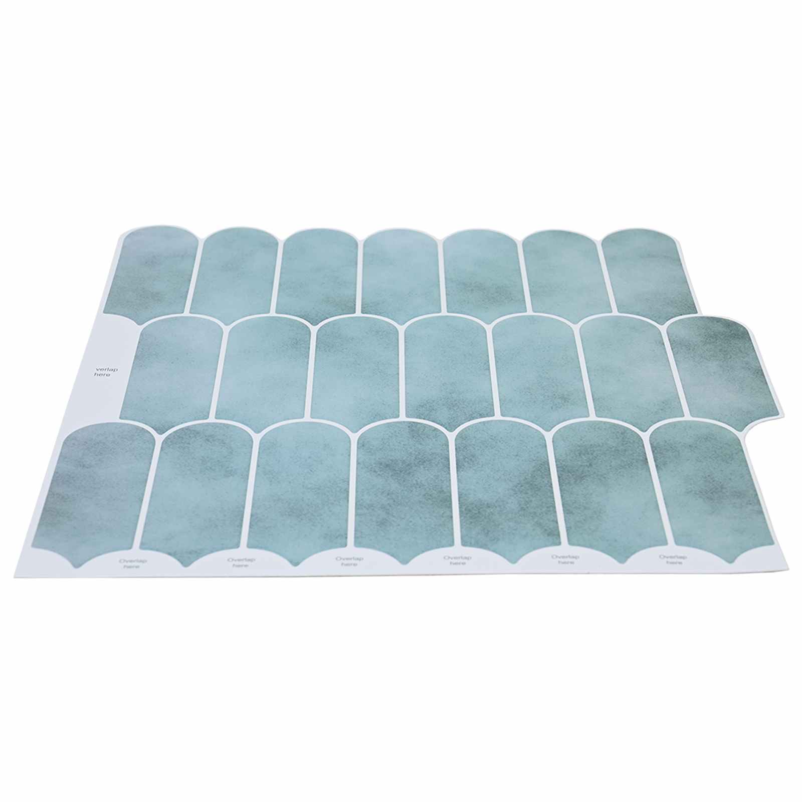 vidaXL Płytka z Piór 50 pcs zielony 30 x 30 cm Poliuretan i PET