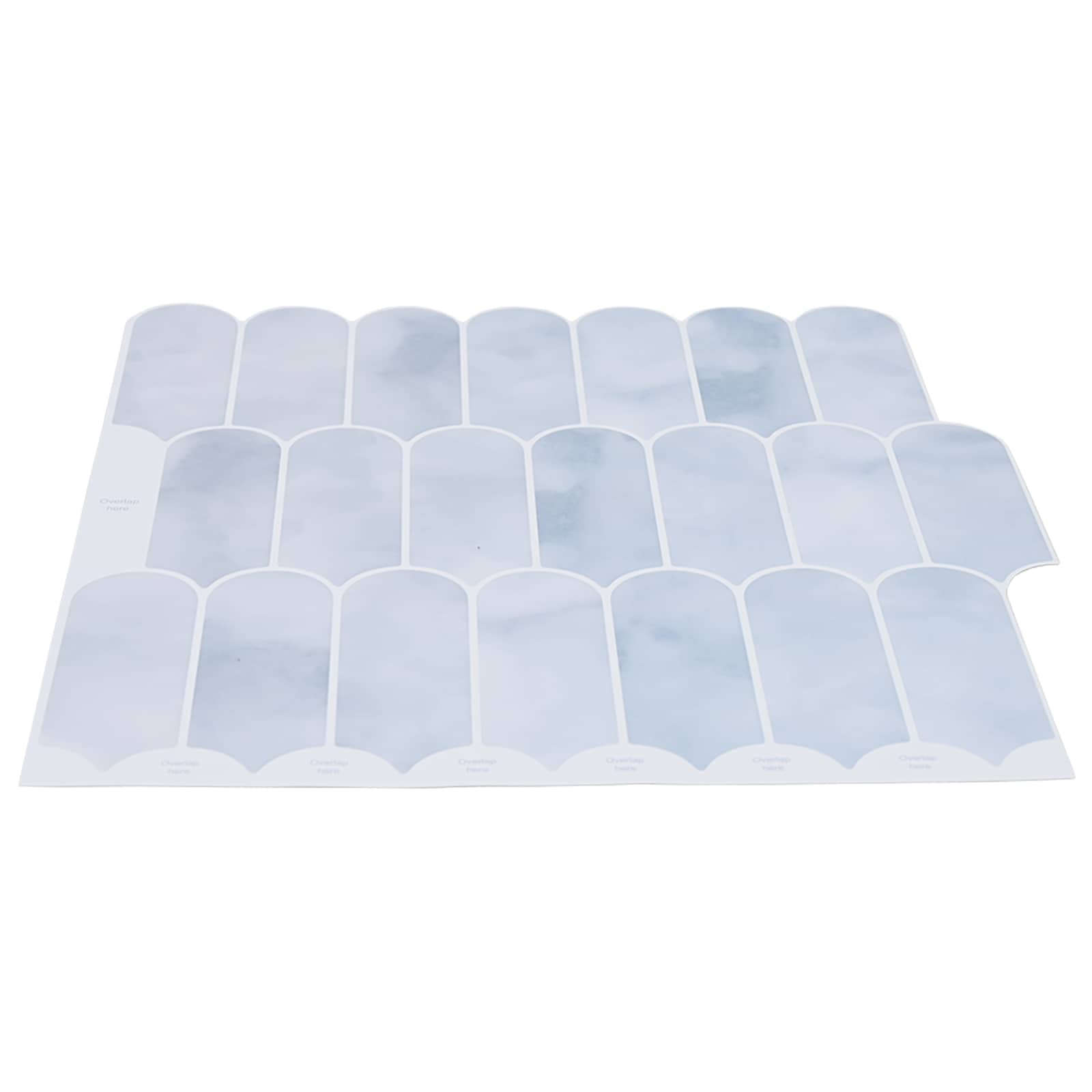 vidaXL Płytka z Piór 10 pcs Jasnoniebieski 30 x 30 cm Poliuretan i PET