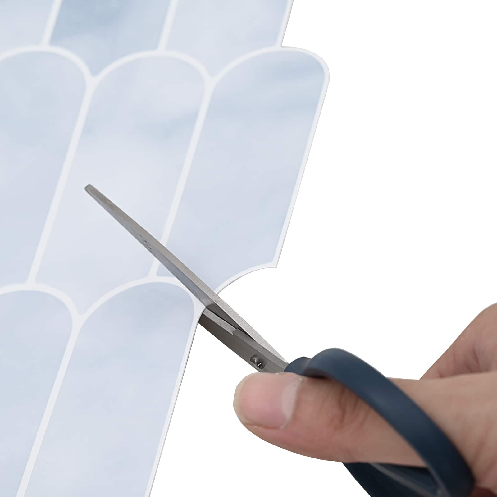 vidaXL Płytka z Piór 20 pcs Jasnoniebieski 30 x 30 cm Poliuretan i PET