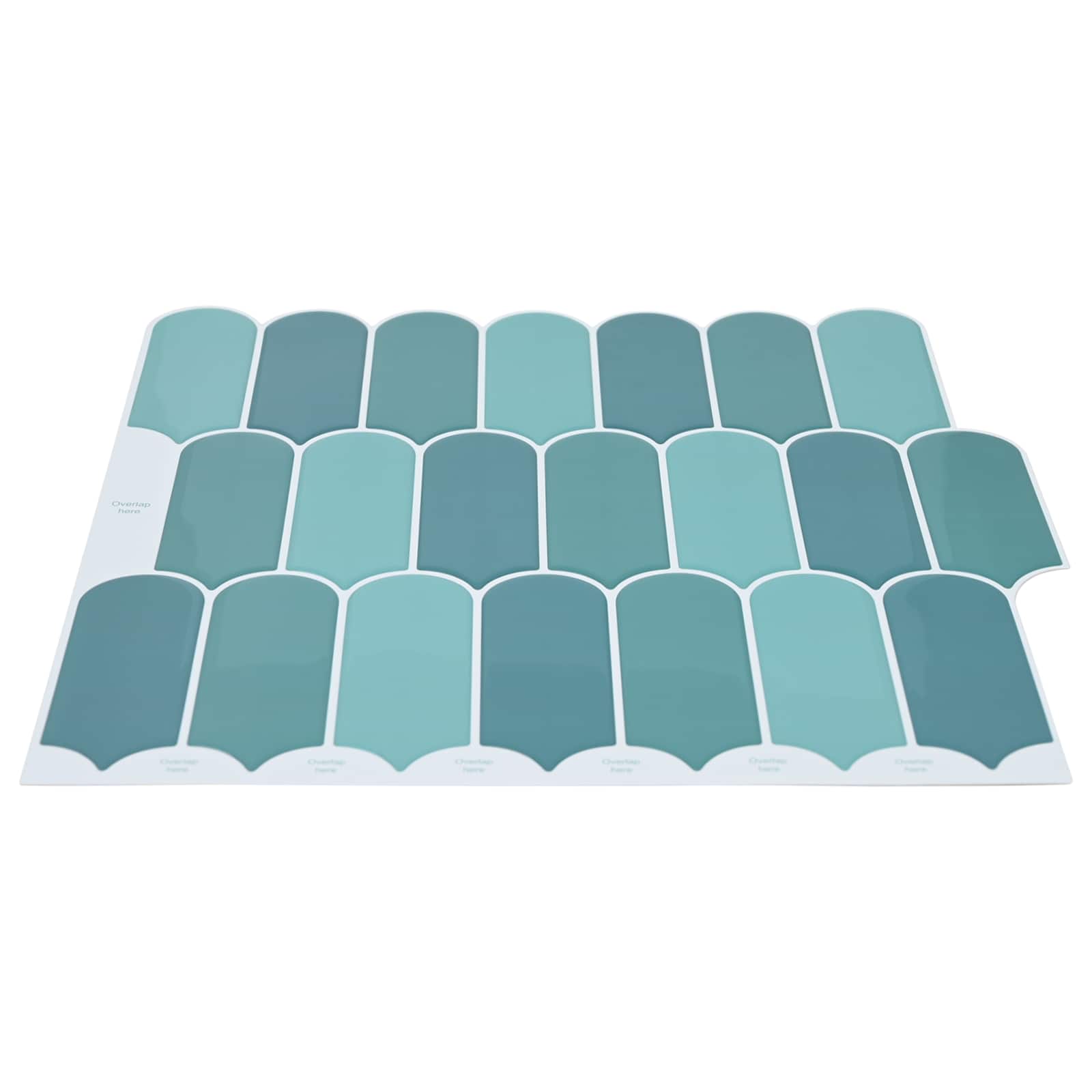 vidaXL Płytka z Piór 20 pcs niebieski 30 x 30 cm Poliuretan i PET