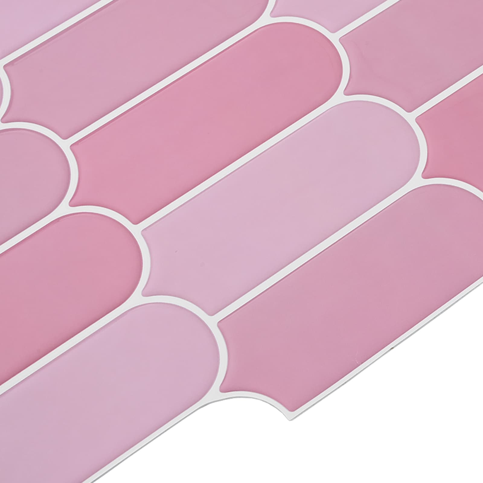 vidaXL Płytka z Piór 50 pcs różowy 30 x 30 cm Poliuretan i PET