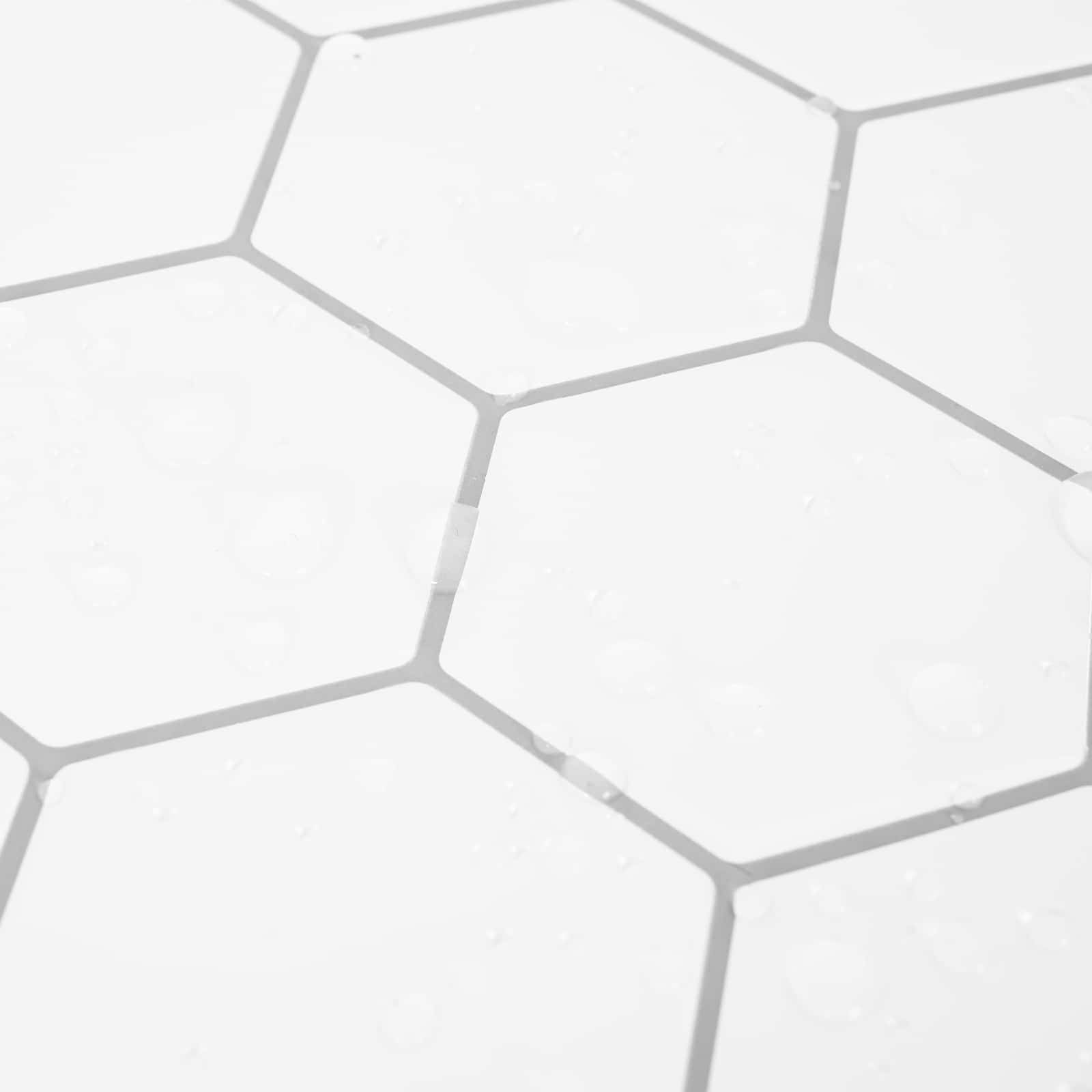 vidaXL Płytka heksagonalna 20 pcs Biały szary 30 x 30 cm