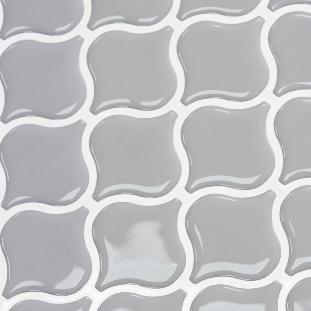 vidaXL Płytka Lanturn 20 pcs Szary 27 x 27 cm Poliuretan i PET