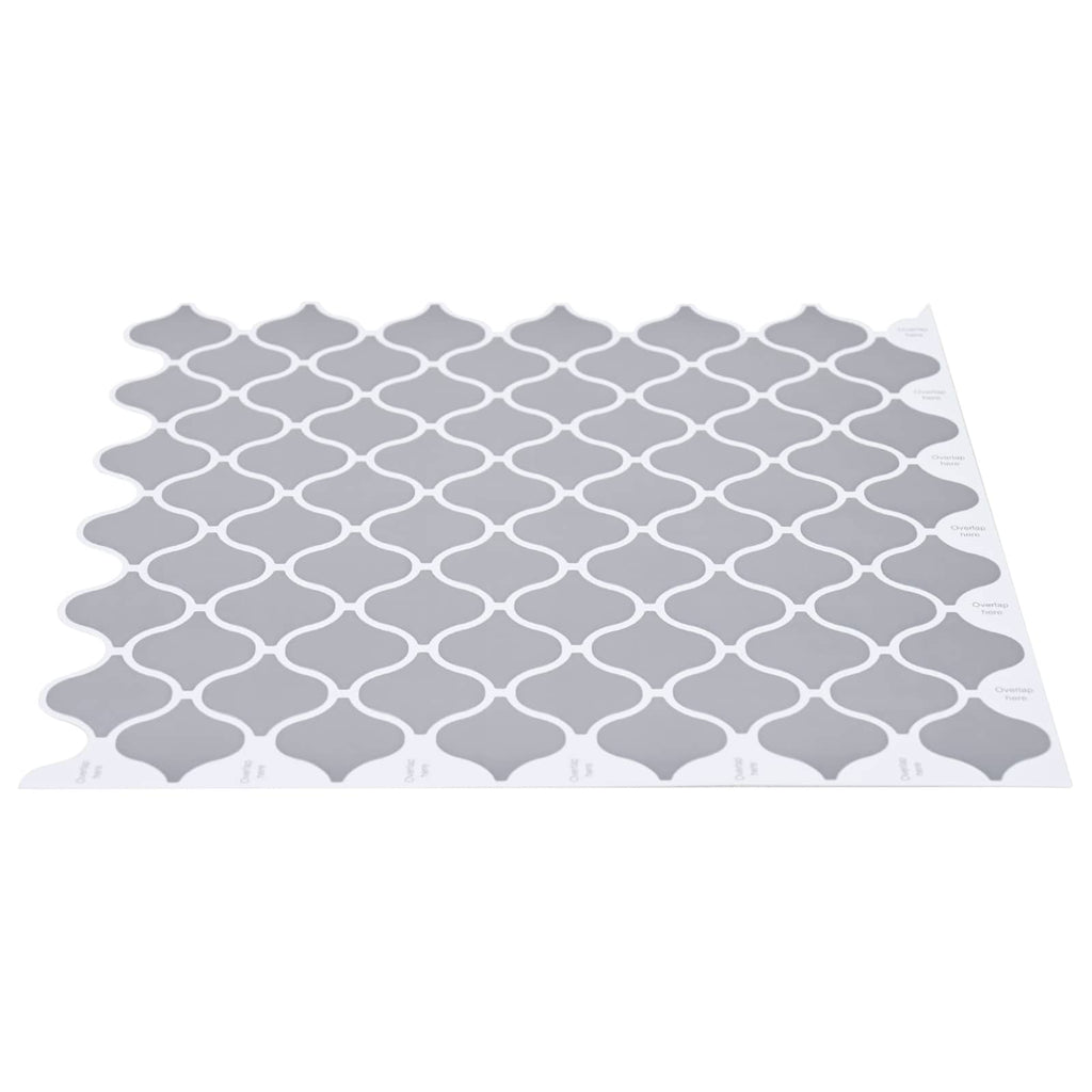 vidaXL Płytka Lanturn 20 pcs Szary 27 x 27 cm Poliuretan i PET