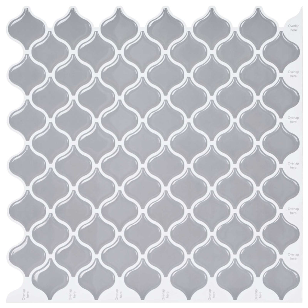 vidaXL Płytka Lanturn 20 pcs Szary 27 x 27 cm Poliuretan i PET