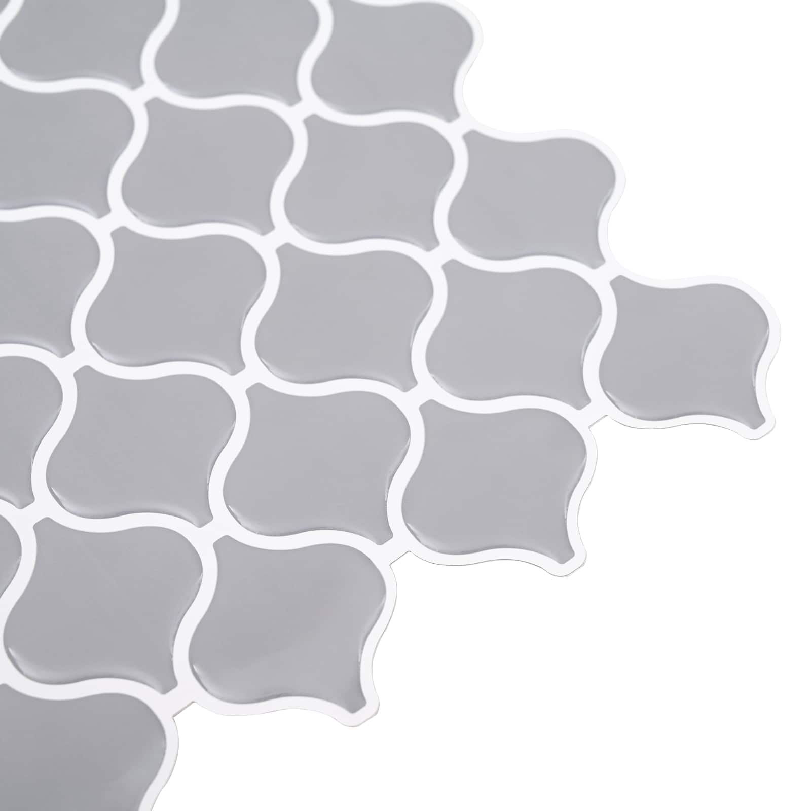 vidaXL Płytka Lanturn 50 pcs Szary 27 x 27 cm Poliuretan i PET