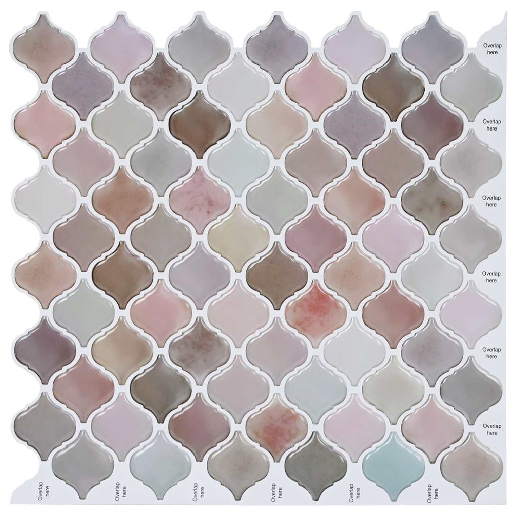 vidaXL Płytka Lanturn 10 pcs Beżowy 27 x 27 cm Poliuretan i PET