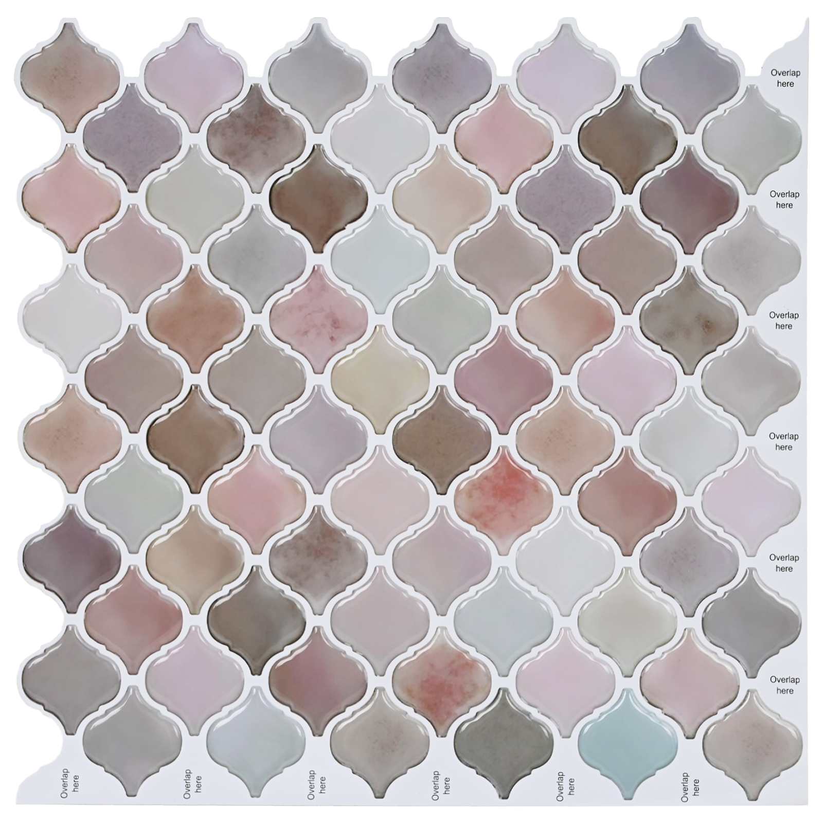 vidaXL Płytka Lanturn 20 pcs Beżowy 27 x 27 cm Poliuretan i PET