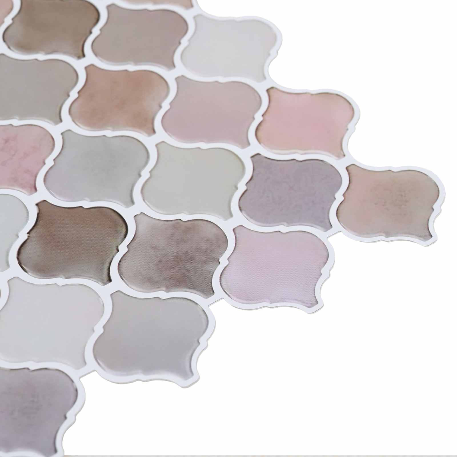 vidaXL Płytka Lanturn 50 pcs Beżowy 27 x 27 cm Poliuretan i PET