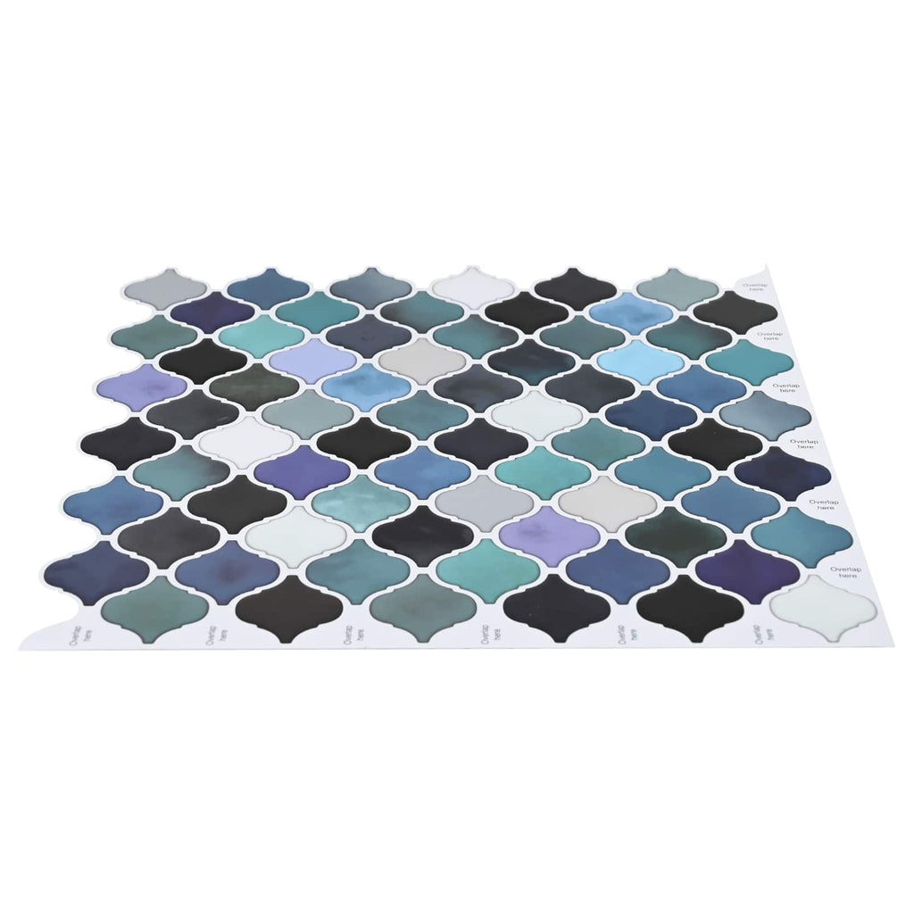 vidaXL Płytka Lanturn 10 pcs Niebieskozielony 27 x 27 cm