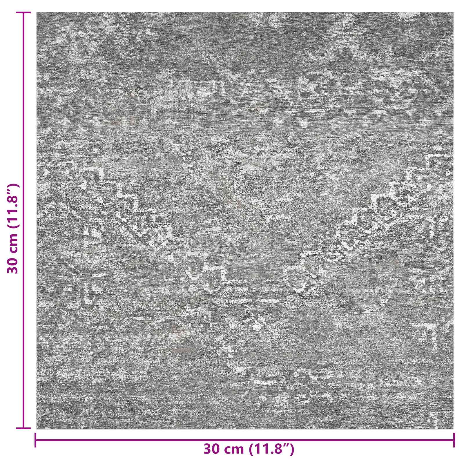 vidaXL Samoprzylepne Deski Podłogowe 30,5 x 30,5 cm 20 pcs PVC