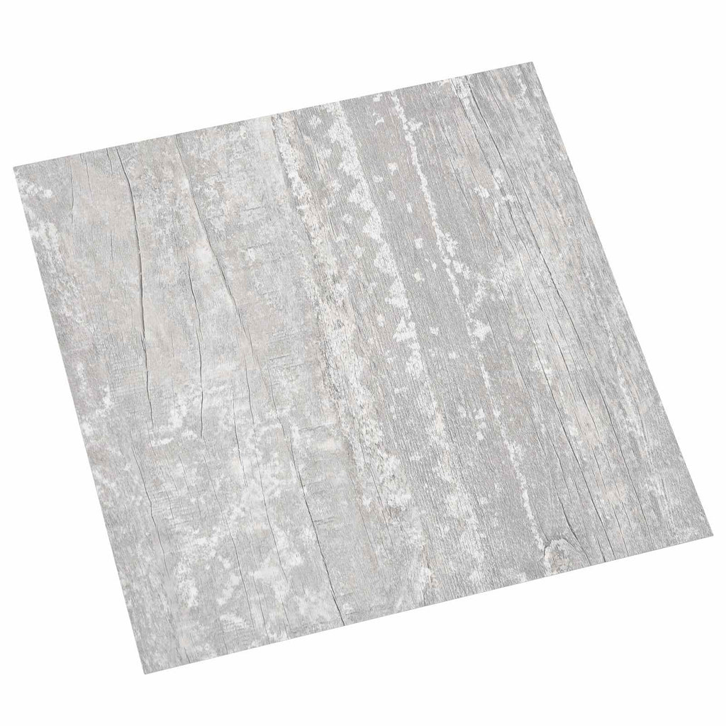 vidaXL Samoprzylepne Deski Podłogowe 30,5 x 30,5 cm 20 pcs PVC Szary