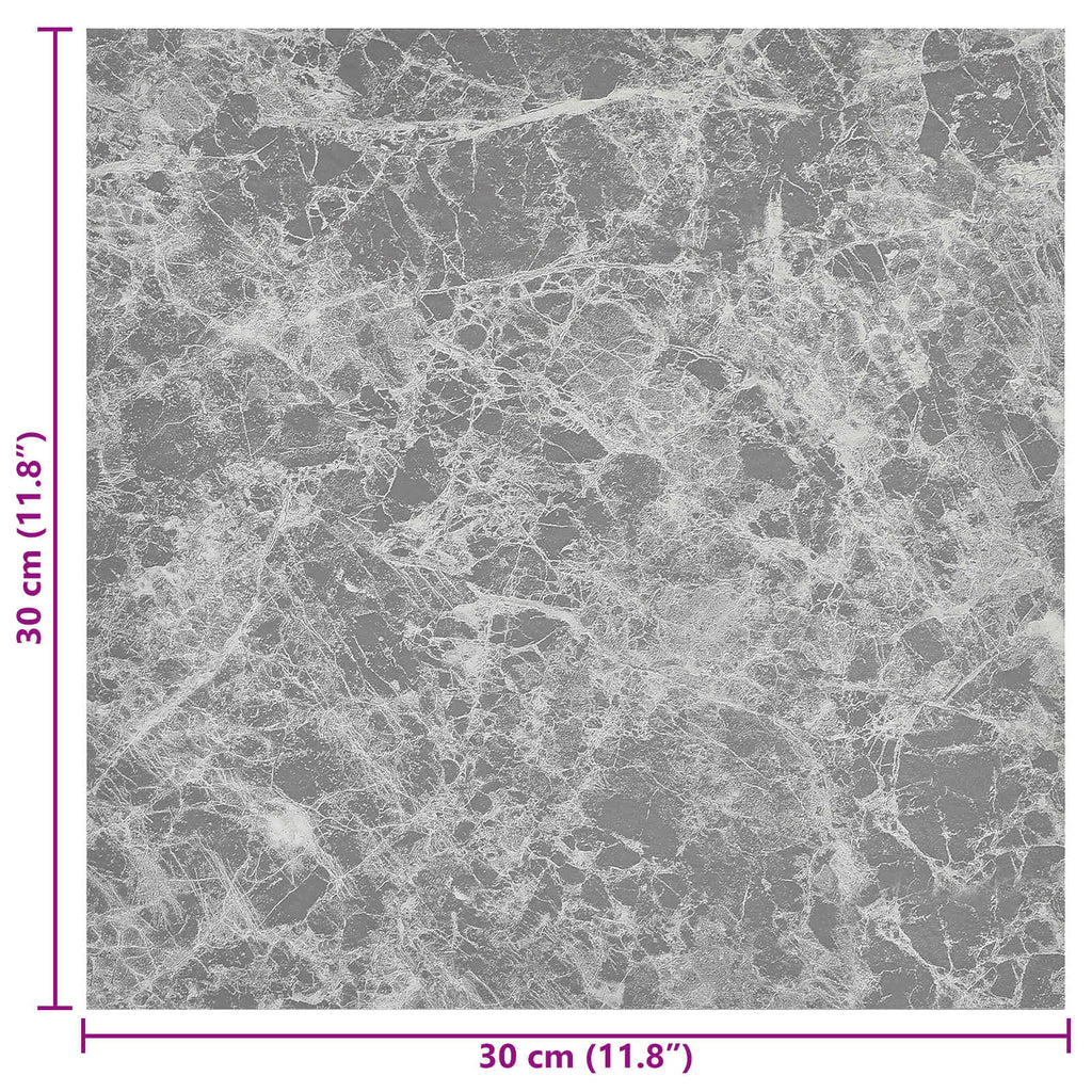 vidaXL Samoprzylepne Deski Podłogowe 30,5 x 30,5 cm 20 pcs PVC
