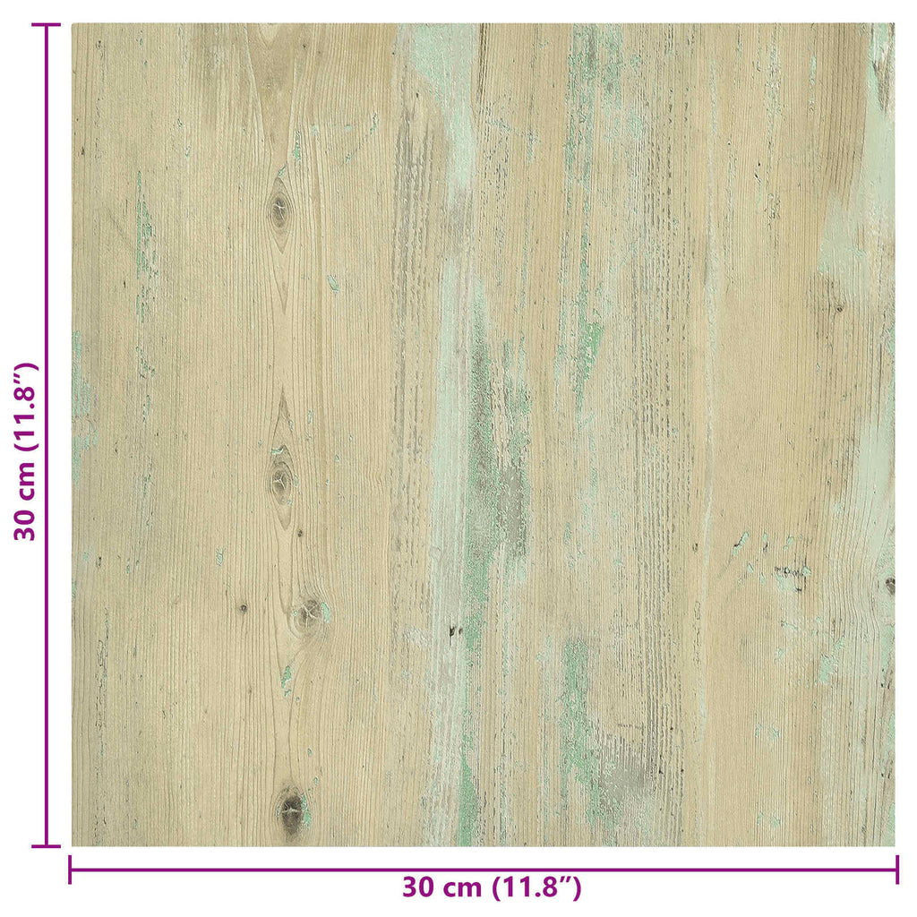 vidaXL Samoprzylepne Deski Podłogowe 30,5 x 30,5 cm 20 pcs PVC