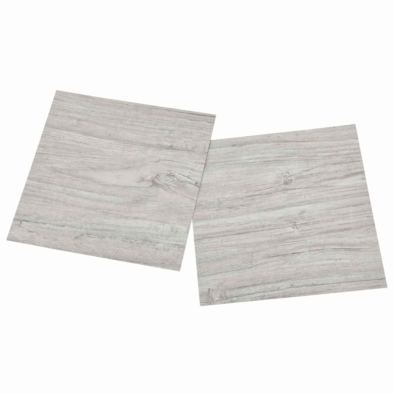 vidaXL Samoprzylepne Deski Podłogowe 30,5 x 30,5 cm 20 pcs PVC