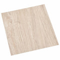 vidaXL Samoprzylepne Deski Podłogowe 30,5 x 30,5 cm 20 pcs PVC