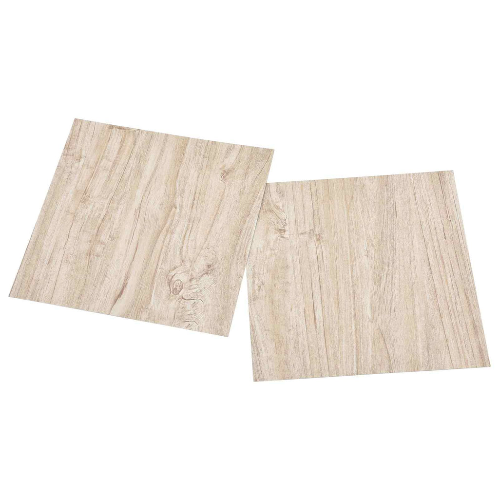 vidaXL Samoprzylepne Deski Podłogowe 30,5 x 30,5 cm 20 pcs PVC