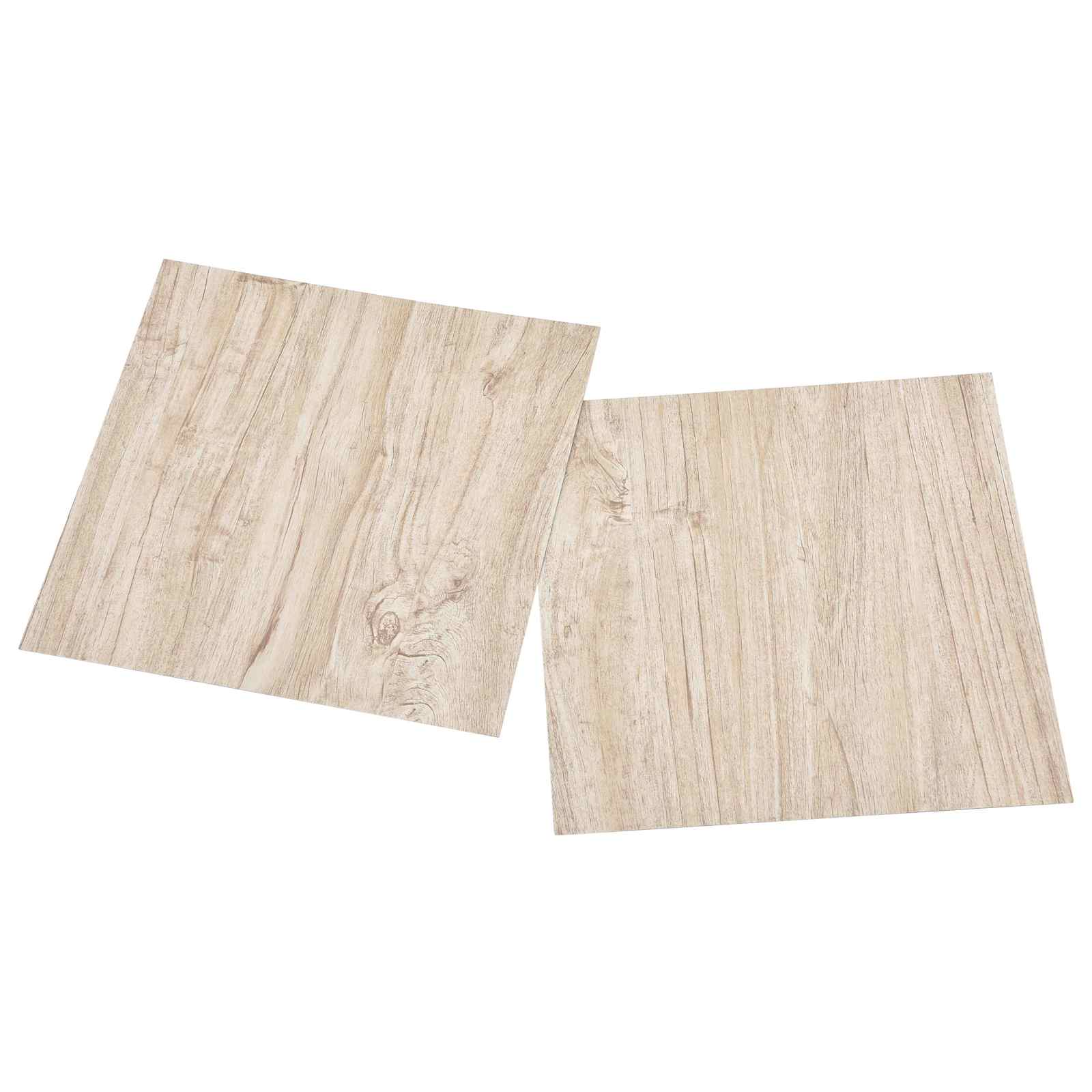 vidaXL Samoprzylepne Deski Podłogowe 30,5 x 30,5 cm 20 pcs PVC